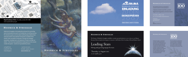 Heidrick & Struggles event invites Heidrick & Struggles event invites