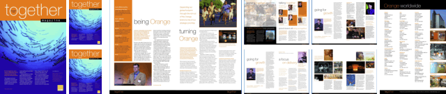 Orange together conference magazine Orange together conference magazine