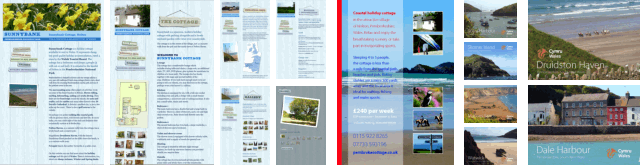 Pembroke Cottage branding Pembroke Cottage branding