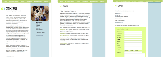 GKSI website GKSI website